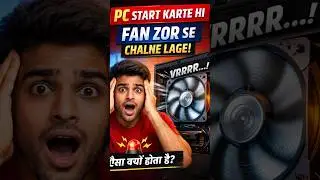 Gaming PC! Fan Noise Problem 😭! FF Master 😂! GPU noice setting! #problem #settings #noice