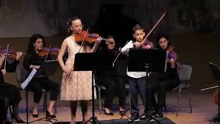 Dion Peçi & Santuara Shpata 9yo. Vivaldi: Concert for two violins in A minor.