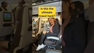 How keep your feet from swelling while flying! #travel #travelhacks #shorts