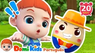 Humpty Dumpty | Canções Educacionais | Rimas Infantis E Desenhos Animados | Domi Kids