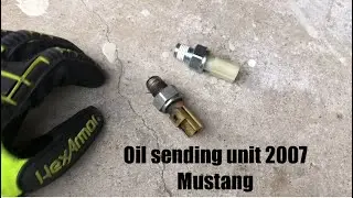Oil Pressure Switch replacement on 2005-2009 Mustang v6