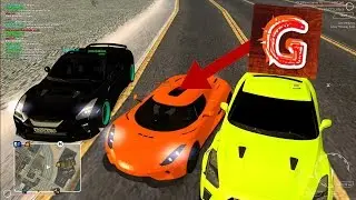 Катаюсь на РЕГЕРЕ ГЛАРЕСА!!! МНОГО ТРЮКОВ ОТ GLARES!!! MTA SA CCDplanet 2 Role Play server 64 серия!