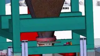 BIN DOCKING STATION ABOVE TABLET PRESS