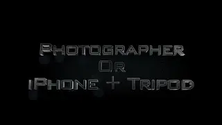 Photographer Vs iPhone+Tripod | Panama City Beach Photographer