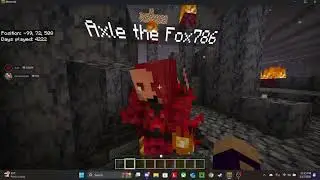 Minecraft: Creative mode with Axle the Fox!