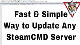 How to Easily Update SteamCMD Servers!