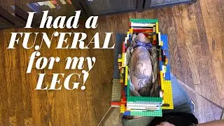 Похороны из LEGO: Как я сделал из LEGO своё колено. (БК ампутанту АК)
