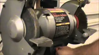 How to dress a grinding wheel