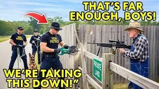 HOA Patrol Chainsawed Our Gate&mdash;Grandpa Rolled Out a Belt-Fed M60