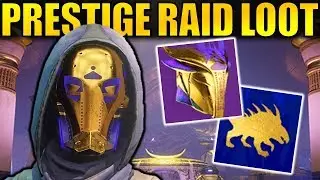 Destiny 2: PRESTIGE RAID LOOT! New Leviathan Armor, Emblems, & Shader!