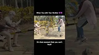 When you have a Brother, Your life will never be boring 💖#shorts  #viral #funny #brothersister