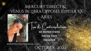 MERCURY STATION DIRECT/VENUS OPPOSING JUPITER RETROGRADE #venus #jupiter #blessings