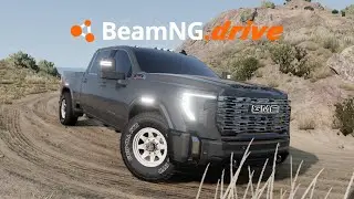 GMC SIERRA UP-HILL-BeamNG-Drive