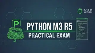O Level Python Practical Jan 2026: Get S-Grade! | M3-R5 Important Programs Tips O Level Python M3-R5
