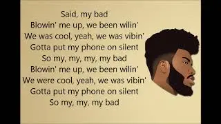 Khalid - My Bad Lyrics Video