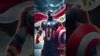 superhero Captain America from a Muslim country part 2#shorts #fyp