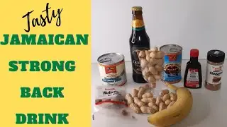 Jamaican Strong Back Drink Recipe| Guinness Punch| How to Jamaican Strong Back Drink| RandomlyCC|