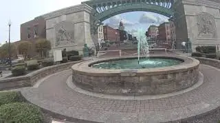 Walkin down Sandusky St in Bucyrus Ohio