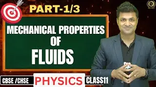 Mechanical Properties of Fluids Part‐1 | Class 11 Physics | NEET 2026 Preparation | Aswini Sir