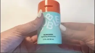 Bubble Skincare Slam Dunk Hydrating Facial Moisturizer   Natural Aloe Juice Avocado Oil Skin Hydrati