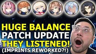 BIGGEST Patch of ALL TIME? 13 Heroes Buffed + Imprint Rework