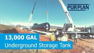 Time-Lapse &ndash; Underground Storage Tank Installation | PURPLAN USA