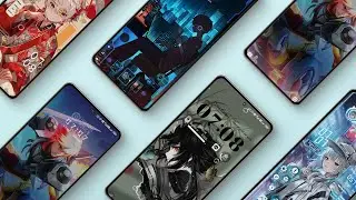 TOP 5 BEST ANIME THEMES | MIUI / HPEROS THEME SETUP 2024 | NO KWGT