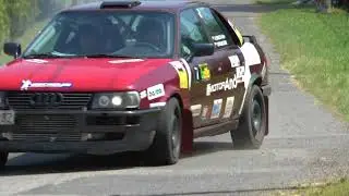 3 Rajd o Puchar Prezydenta Miasta Jastrzębie Zdrój   3 Runda RPŚ   Rduch Poloczek Audi 90 Quattro