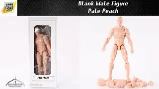 Boss Fight Studios Blank Male Figure Pale Peach Unboxing and Review