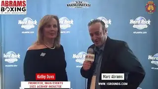 Promoter Kathy Duva reflects on 2022 Atlantic City Boxing Hall of Fame Induction
