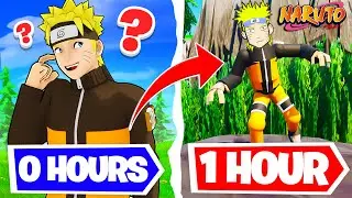 the *NARUTO* Build off in Fortnite