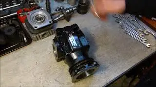 Kompressor aus Unimog 421 reparieren Teil 2