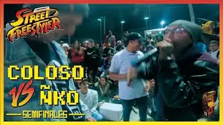 💥BATALLON💥 &Ntilde;KO vs COLOSO || Semifinal || Street freestyler || Fight l || Temporada 1