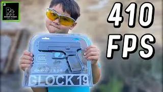 Распаковка пистолета Glock 19 BB без обратного затвора