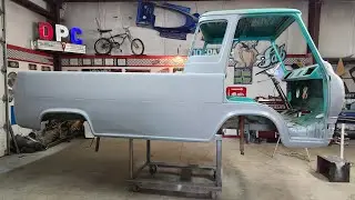 Econoline ep.5 metal fab rust bondo epoxy primer & we destroyed a camera