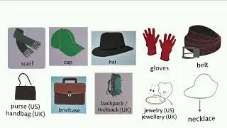 Learn  accessories and beauty products vocabulary kids 19