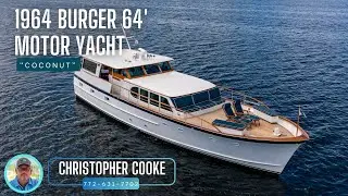 1964 Burger 64' Motor Yacht [$449,000]