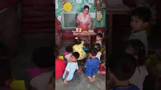 #providing report card and prize 🏆 distribution from Foot prints play school 🏫 #daily life#video..