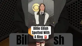 Billie Eilish Spotted With A Ring #shorts #BillieEilish #Grammys2026