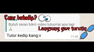 Tutorial Berkedip saran dari temen kocak...!
