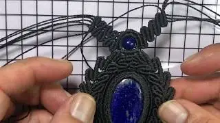 Collar Diseño Macrame de Olas 2