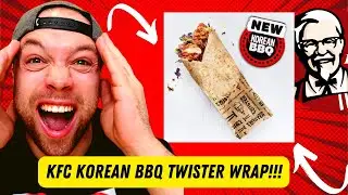 KFC Korean BBQ Twister Wrap - FOOD REVIEW!!