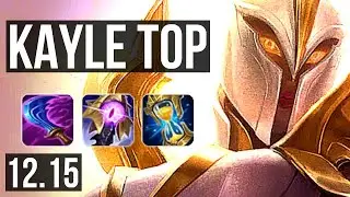 KAYLE vs TEEMO (TOP) | 400+ games, 4/2/8 | NA Diamond | 12.15
