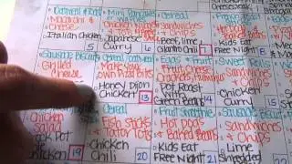 Monthly Meal Plan- July 2015