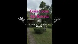 Gaia Lotus Bali Art Retreat with Susan Farrell