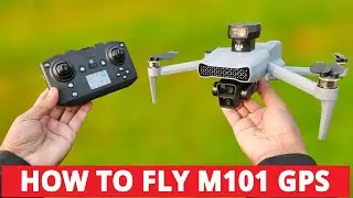 How To Fly M101 GPS Drone Camera | Beginner Full Control Guide | Bangla Tutorial
