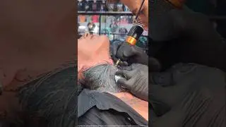 hals Neck Tattoo Cover Up bester Artist #timelapse #tattoo #best