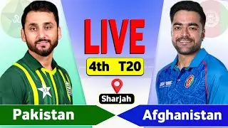 Pakistan vs Afghanistan 4th T20 Match | PAK vs AFG Live Scores & Commentary