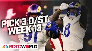 Bucs, Texans, Rams top Defense (D/ST) Start 'Em/Sit 'Em for Week 13 | Rotoworld | NFL on NBC