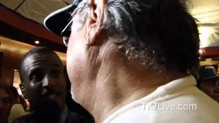 MIAMI HEAT OWNER MICKY ARISON 2012 NBA CHAMPIONS LOCKER ROOM